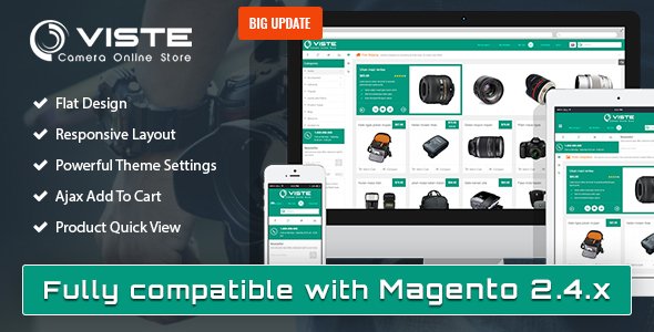 SM Viste - Responsive Multi-Purpose Magento 2 and 1 Theme
