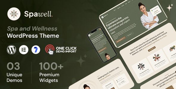 Spawell – Spa & Wellness Center WordPress Theme