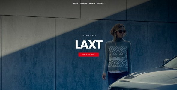 Laxt || Under Construction / Coming Soon Template