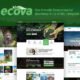Ecova - Eco Environmental Bootstrap 4 Template