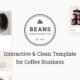Beans - Coffee Shop Website Template