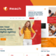 Reach - Digital Agency & Creative Elementor Pro Template Kit