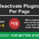 Deactivate Plugins Per Page - Improve WordPress Performance