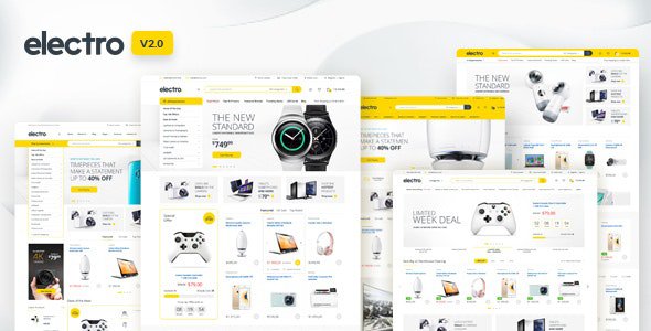 Electro 2 Premium Responsive Magento 2 | RTL supported