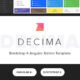 Decima - Bootstrap 4 Angular Admin Template