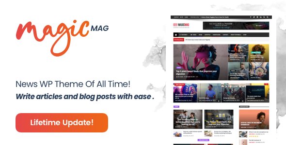MagicMag - Creative Blog & News WordPress Theme