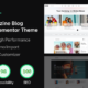 Magzin – Modern High-Performance Blog WordPress Elementor Theme