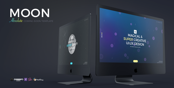 MOON - Absolute Coming Soon Template