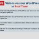 Social Live Video Auto Embed for WordPress