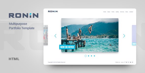 Ronin – Multipurpose Portfolio Template