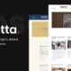 Rosetta - Minimalist & Typography Based WordPress Blog Theme