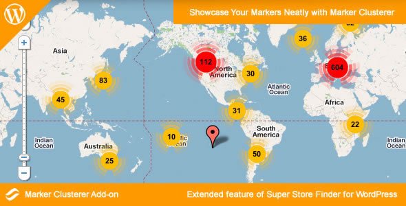 Marker Clusterer Add-on for WordPress