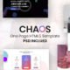 Chaos - Creative Parallax One Page HTML5 Template