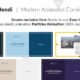 Bendi - Modern animated coming soon page