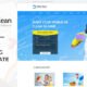 Make Clean - Cleaning Company PSD Template
