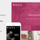Ricca - A Fresh Responsive Theme For Creatives