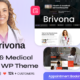 Brivona - Clinical Websites WordPress Theme with Appointments Booking