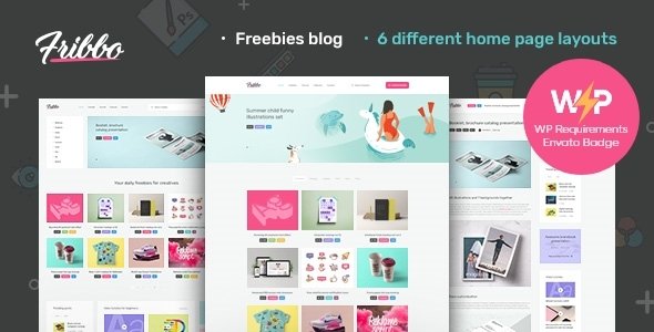 Fribbo - Freebies, Giveaway & Gift Blog WordPress Theme