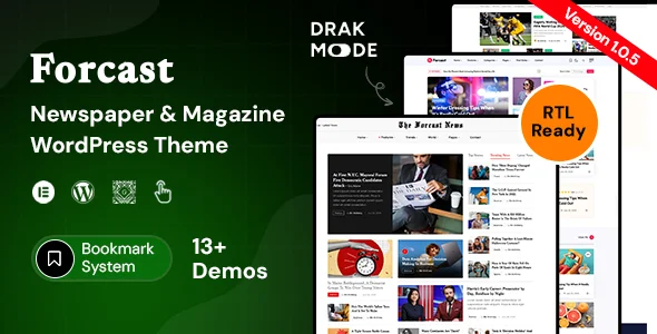 Forcast - Newspaper & Magazine Theme