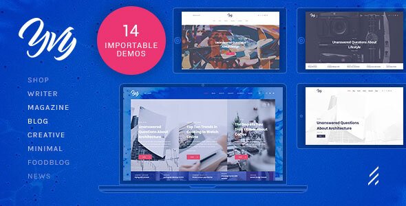 Yvy — Blog/Magazine WordPress Theme