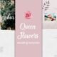 Queen Flowers - Wedding Template