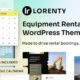 Equipment Rental WordPress Theme - Lorenty