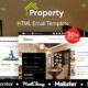 Property - Multipurpose Responsive Email Template 20+ Modules - Mailster & Mailchimp
