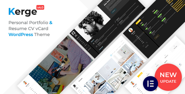 Kerge - Resume WordPress