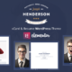 Henderson - vCard & Resume WordPress Theme