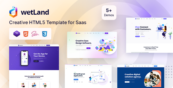 Wetland - MultiPurpose HTML5 Template