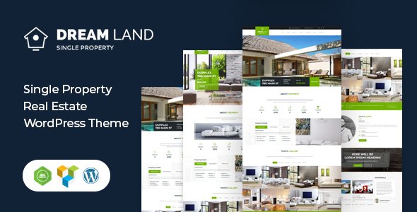 DREAM LAND- Single Property Real Estate WordPress Theme