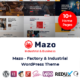 Mazo - Multipurpose Industry Factory WordPress Theme