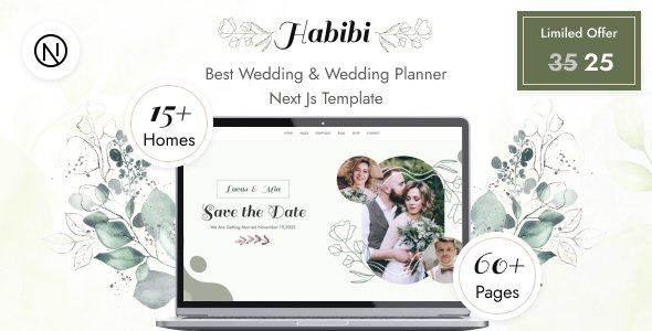 Habibi - Wedding & Wedding Planner Next Js Template