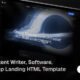 Qore - AI Content Writer, Software, SaaS & Startup Landing HTML Template