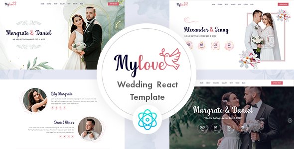 Mylove - Wedding React Template