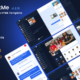 ConnectMe - Chat Application HTML Template