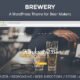 Brewery: A WordPress Theme for Beer Makers