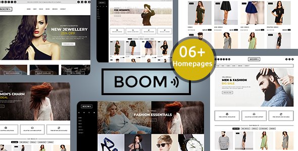 Boom - Fashion and accessories shopify theme
