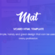 Mat - vCard & Resume Template