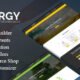 Energy - solar and wind alternative power WordPress Theme