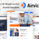 Airvice - Joomla 6 AC Repair Services Template