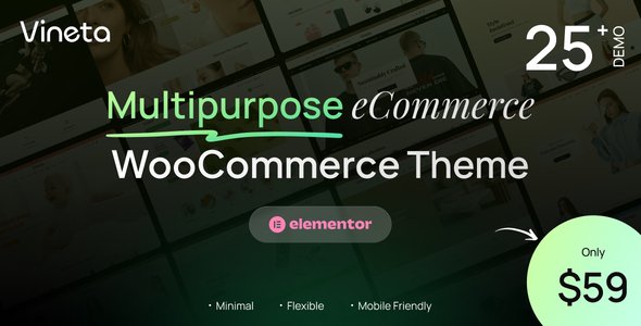 Vineta - Multipurpose WooCommerce WordPress Theme