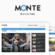 Monte - Responsive Magazine News Drupal 10 Theme