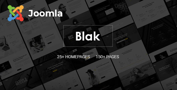 Blak - Joomla 6 Responsive MultiPurpose Website Template