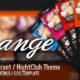 Orange - Responsive HTML Club/Restaurant Theme