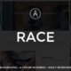 Race - Creative One Page Template