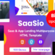 SaaSio - One Page SaaS HTML Template