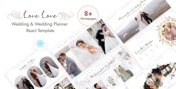 LoveLove - Wedding & Wedding Planner React Template