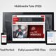 TOP 10 - Multimedia Tube PSD Template