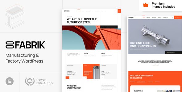 Fabrik - Factory Manufacturer WordPress Theme
